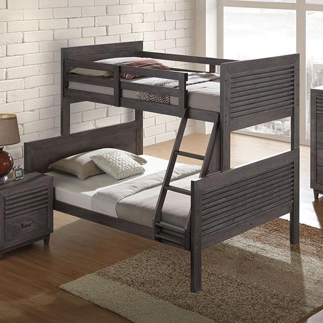 Witham Twin/Full & Twin/Twin Bunk Bed - Furniture Stars (Chicago, IL)