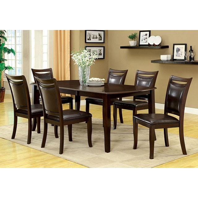 Woodside Dark Cherry/Espresso Side Chair (2/CTN) - Furniture Stars (Chicago, IL)