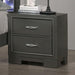 ALISON Night Stand, Dark Walnut - Furniture Stars (Chicago, IL)