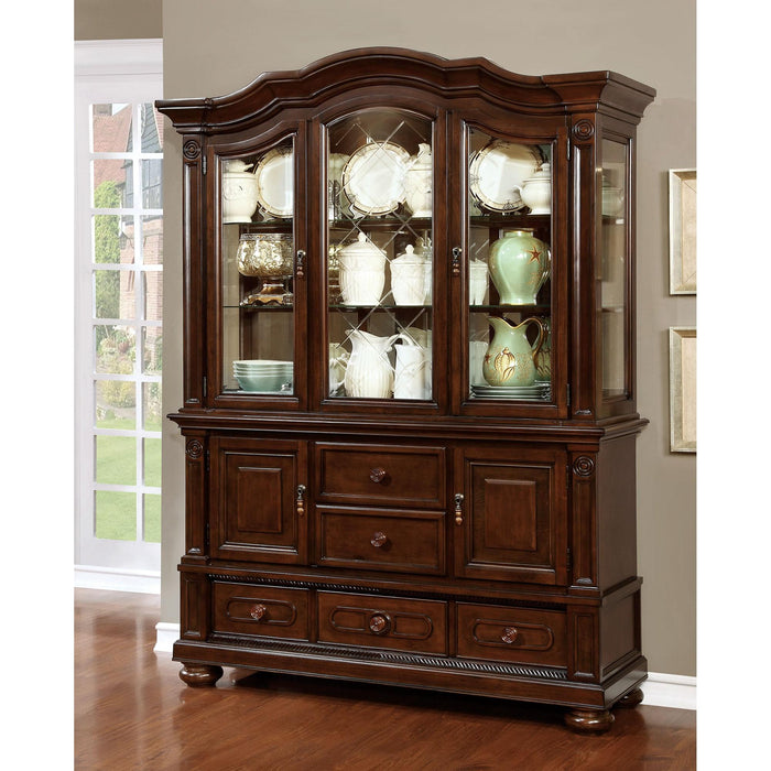 Alpena Brown Cherry Hutch & Buffet - Furniture Stars (Chicago, IL)