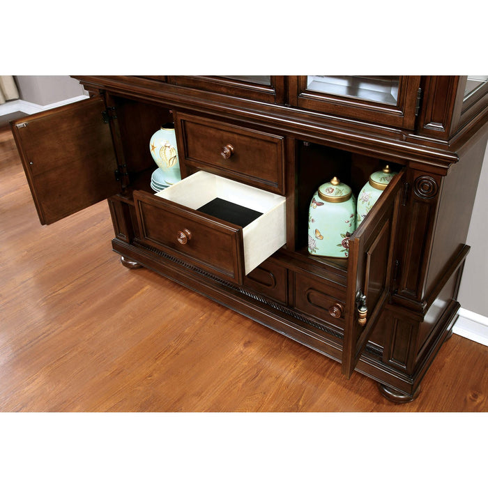 Alpena Brown Cherry Hutch & Buffet - Furniture Stars (Chicago, IL)