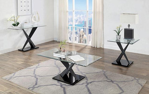 XANTHUS Sofa Table, Black - Furniture Stars (Chicago, IL)