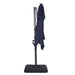 Xico 8 Ft Square Umbrella w/ Double Top w/ LED Light + 37" Large Base - Furniture Stars (Chicago, IL)