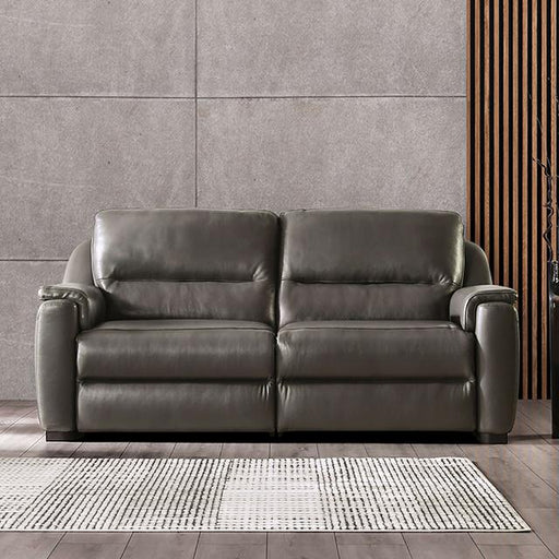 ALTAMURA Power Sofa, Gray & Beige - Furniture Stars (Chicago, IL)