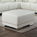 ALTHEA Ottoman, White - Furniture Stars (Chicago, IL)