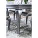 Amina Gray Dining Table - Furniture Stars (Chicago, IL)
