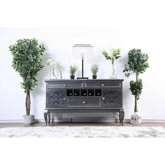 Amina Gray Server - Furniture Stars (Chicago, IL)