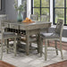 ANAYA Counter Ht. Table, Gray - Furniture Stars (Chicago, IL)