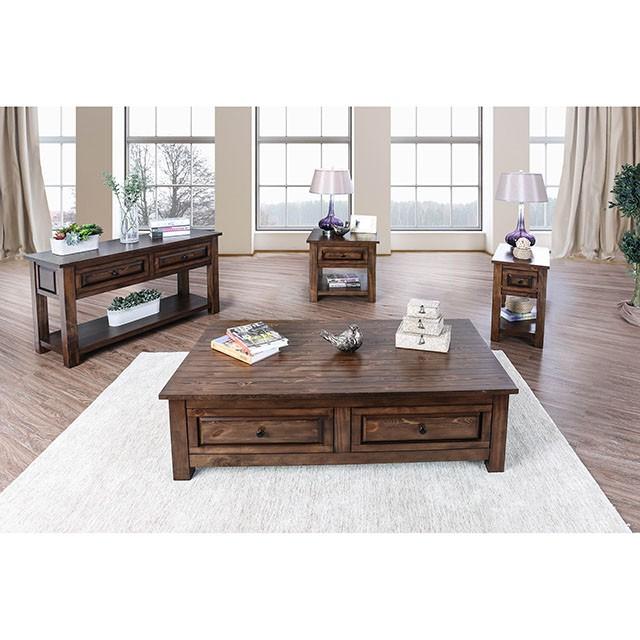 Annabel Walnut Sofa Table - Furniture Stars (Chicago, IL)