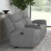 Antonius Manual Recliner Loveseat w/ Console - Furniture Stars (Chicago, IL)