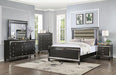 CALANDRIA Mirror w/ LED, Gray - Furniture Stars (Chicago, IL)