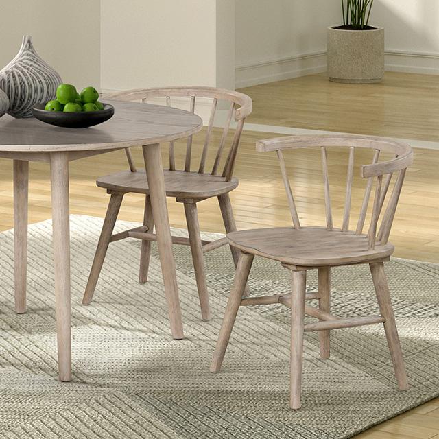 Yate Round Dining Table - Furniture Stars (Chicago, IL)