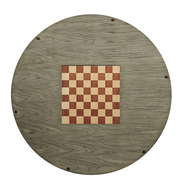 YELENA Gray Game Table - Furniture Stars (Chicago, IL)