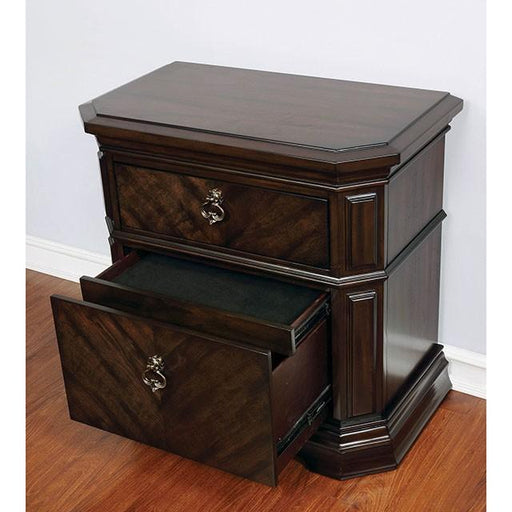 Calliope Espresso Night Stand - Furniture Stars (Chicago, IL)
