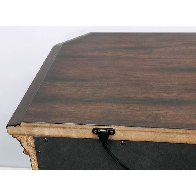Calliope Espresso Night Stand - Furniture Stars (Chicago, IL)