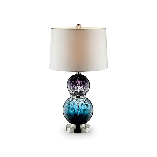 Camila Purple/Blue 27.5"H Glass Table Lamp - Furniture Stars (Chicago, IL)