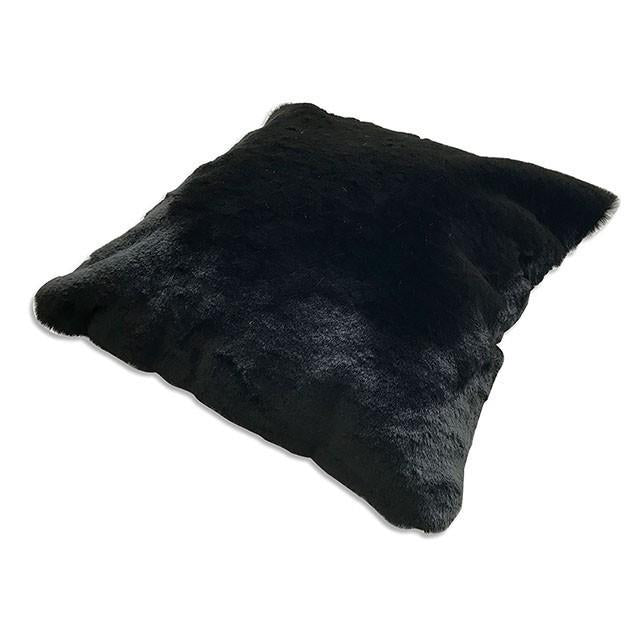 Caparica Black 20" X 20" Pillow, Black - Furniture Stars (Chicago, IL)