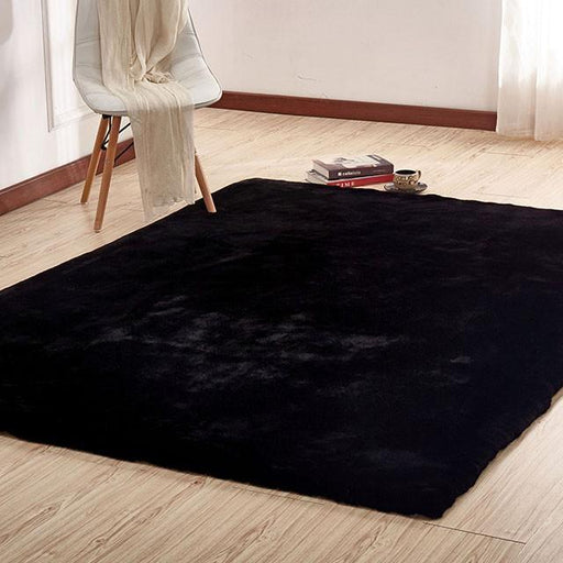 Caparica Black 5' X 7' Area Rug - Furniture Stars (Chicago, IL)