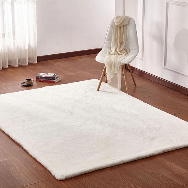 Caparica Off White 5' X 7' Area Rug - Furniture Stars (Chicago, IL)