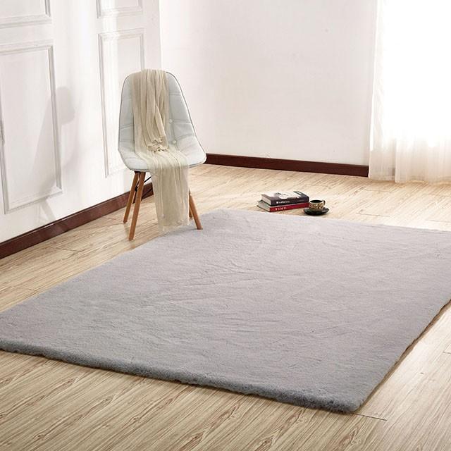Caparica Silver 5' X 7' Area Rug - Furniture Stars (Chicago, IL)