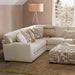 CARLETON Sectional, Ivory/Tan - Furniture Stars (Chicago, IL)