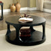 Carrie Antique Black Coffee Table - Furniture Stars (Chicago, IL)