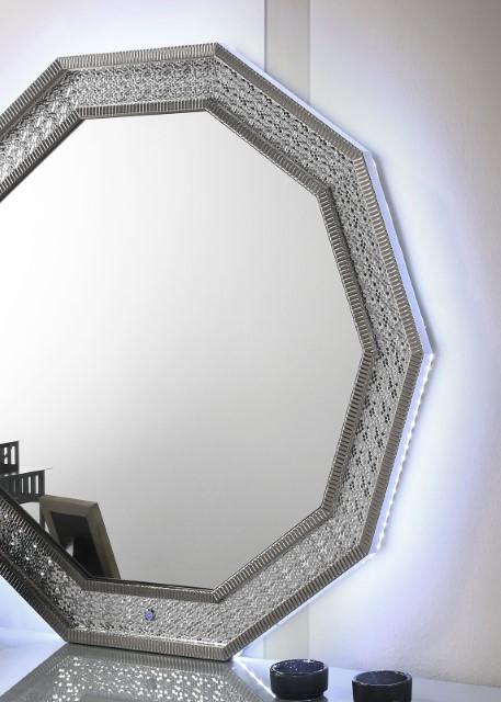 Cassiopeia Decagon Mirror - Furniture Stars (Chicago, IL)