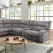 APOSTOLOS Power Sectional, Light Gray - Furniture Stars (Chicago, IL)