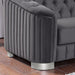 CASTELLON Chair, Dark Gray - Furniture Stars (Chicago, IL)