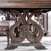 ARCADIA Rustic Natural Tone, Ivory Dining Table - Furniture Stars (Chicago, IL)