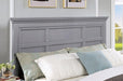 CASTLILE Queen Bed, Gray - Furniture Stars (Chicago, IL)