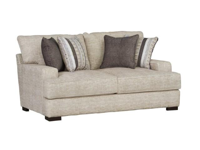 ARDENFOLD Loveseat, Beige & Gray - Furniture Stars (Chicago, IL)