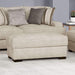 ARDENFOLD Ottoman, Beige & Gray - Furniture Stars (Chicago, IL)