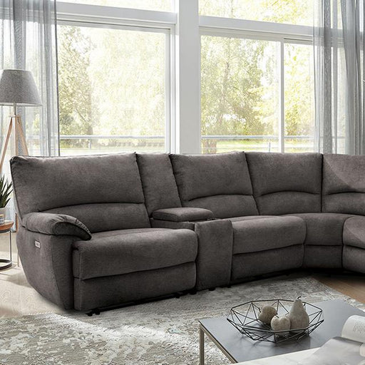 CERELIA Power Sectional, Gray - Furniture Stars (Chicago, IL)