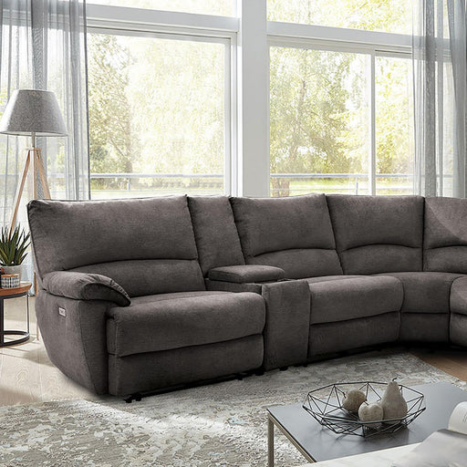 CERELIA Power Sectional, Gray - Furniture Stars (Chicago, IL)