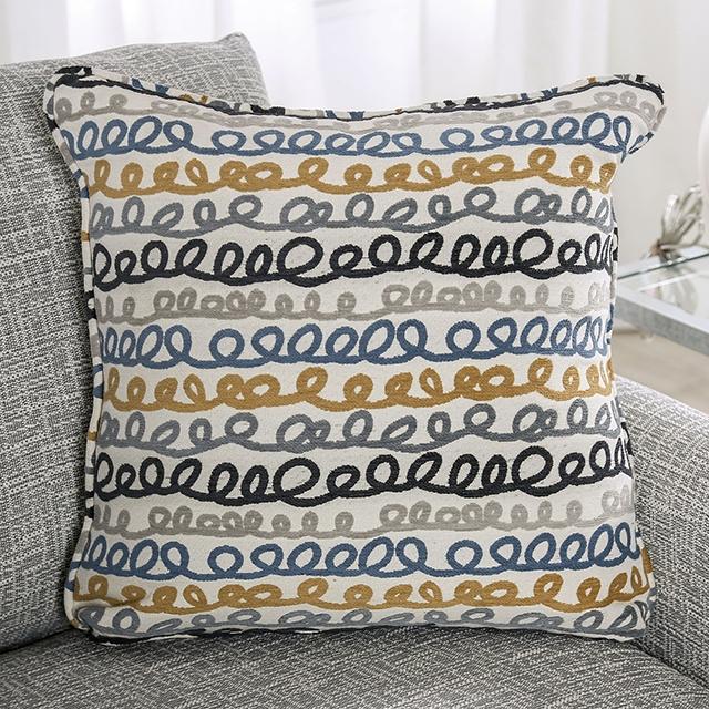 CHANCERY Chair & Half, Gray/Navy - Furniture Stars (Chicago, IL)
