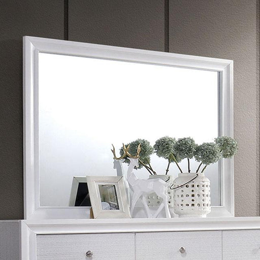 Chrissy White Mirror - Furniture Stars (Chicago, IL)