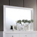 Chrissy White Mirror - Furniture Stars (Chicago, IL)