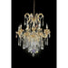 Christiana Gold 35"H Ceiling Lamp Gold, Hanging Crystal - Furniture Stars (Chicago, IL)