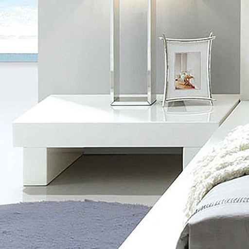 Christie Glossy White Night Stand - Furniture Stars (Chicago, IL)