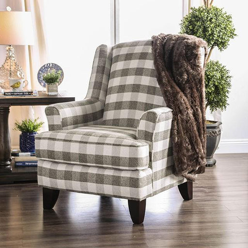Christine Light Gray Chair - Furniture Stars (Chicago, IL)
