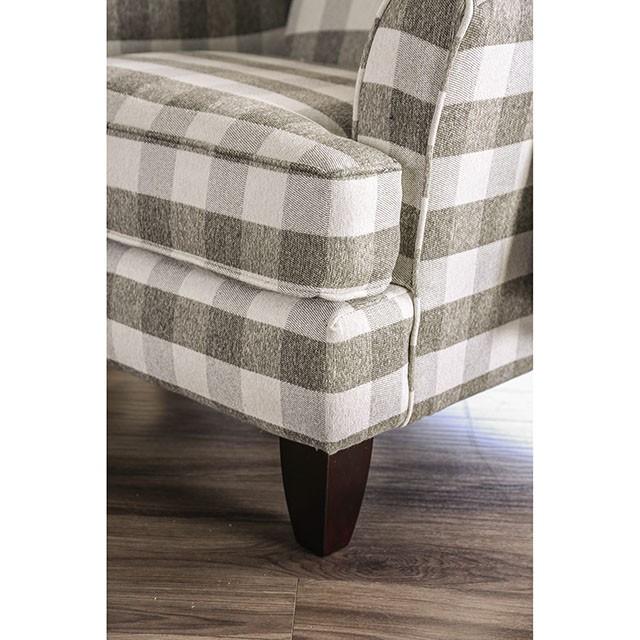 Christine Light Gray Chair - Furniture Stars (Chicago, IL)