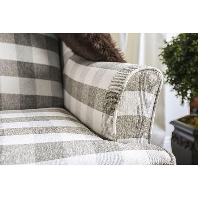 Christine Light Gray Chair - Furniture Stars (Chicago, IL)