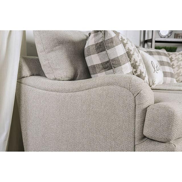 Christine Light Gray Sofa - Furniture Stars (Chicago, IL)