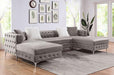 CIABATTONI Sectional, Gray - Furniture Stars (Chicago, IL)