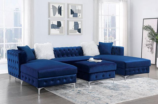CIABATTONI Ottoman, Navy - Furniture Stars (Chicago, IL)
