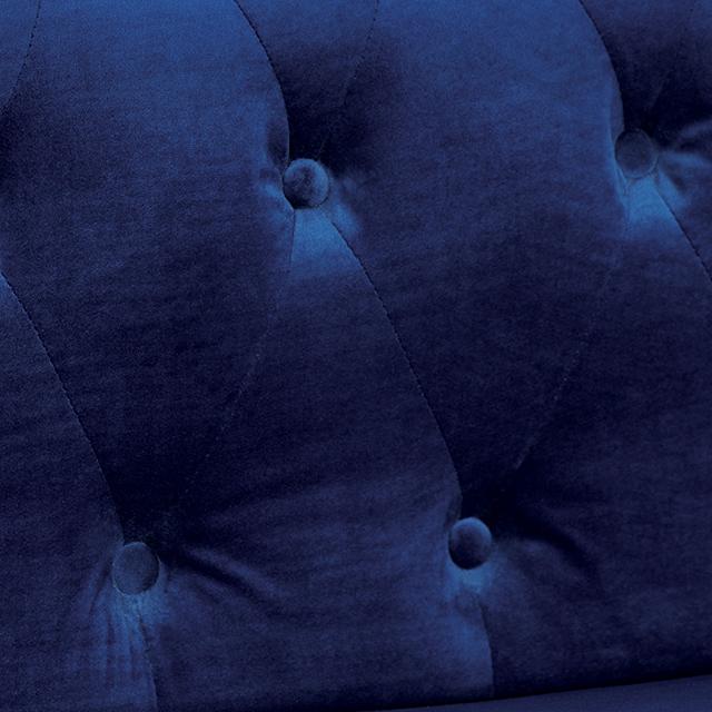 CIABATTONI Sectional, Navy - Furniture Stars (Chicago, IL)