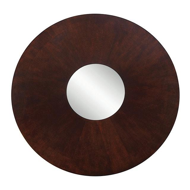 Cimma Espresso Round Dining Table - Furniture Stars (Chicago, IL)