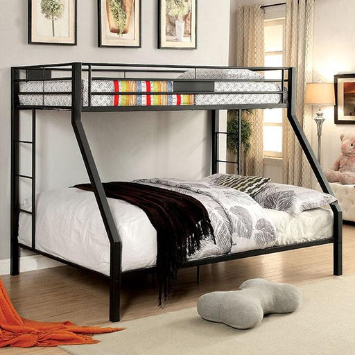 CLAREN Black Twin/Queen Bunk Bed - Furniture Stars (Chicago, IL)