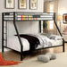 CLAREN Black Twin/Queen Bunk Bed - Furniture Stars (Chicago, IL)